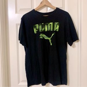 Mens Puma Black Shirt